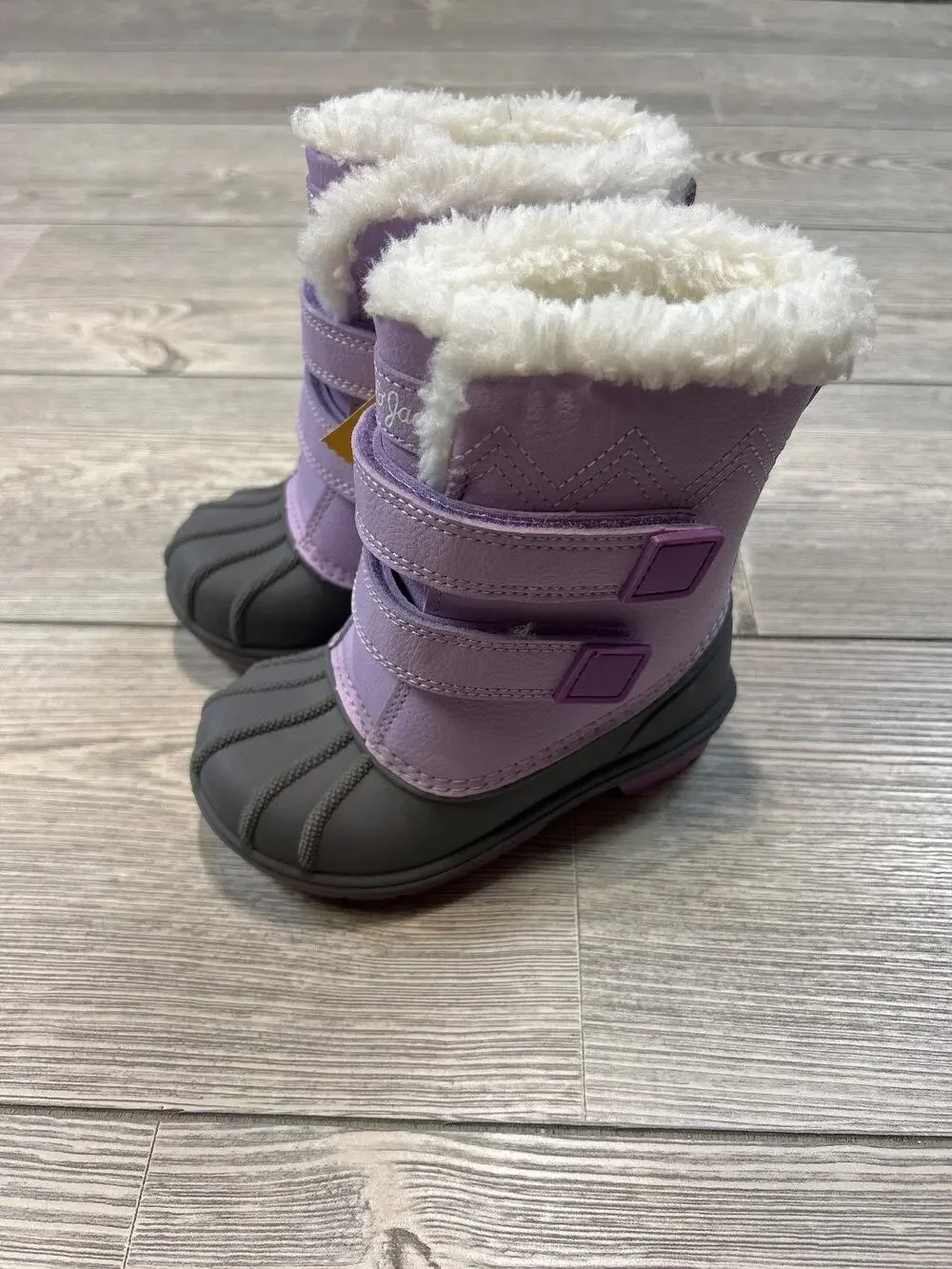 Cat & Jack Toddler Denver Waterproof Snow Boots Purple 7 NWT